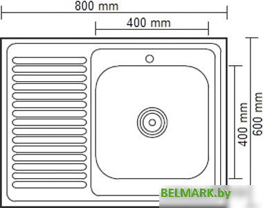 Кухонная мойка Ledeme L98060-6R - фото2