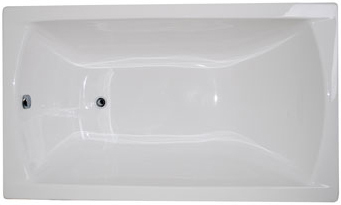 Ванна 1Марка Poseidon Modern 120x70 - фото