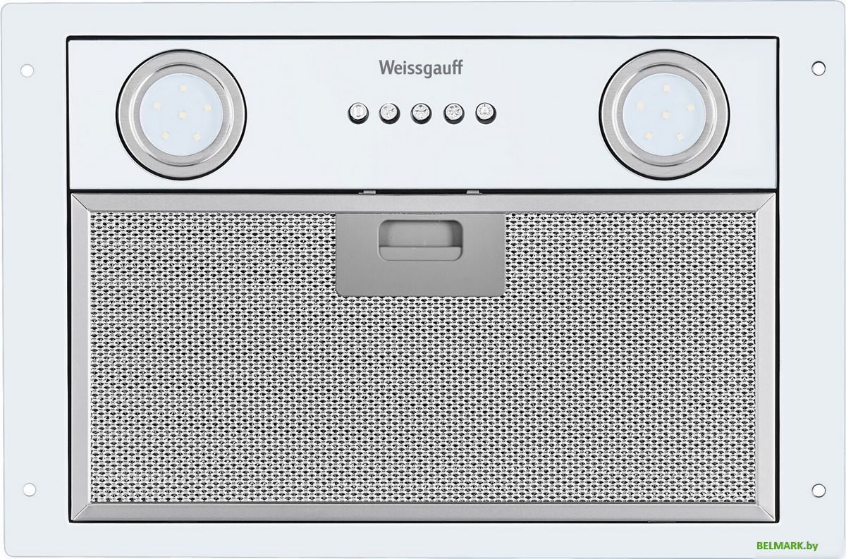 Кухонная вытяжка Weissgauff Dubhe 450 White - фото