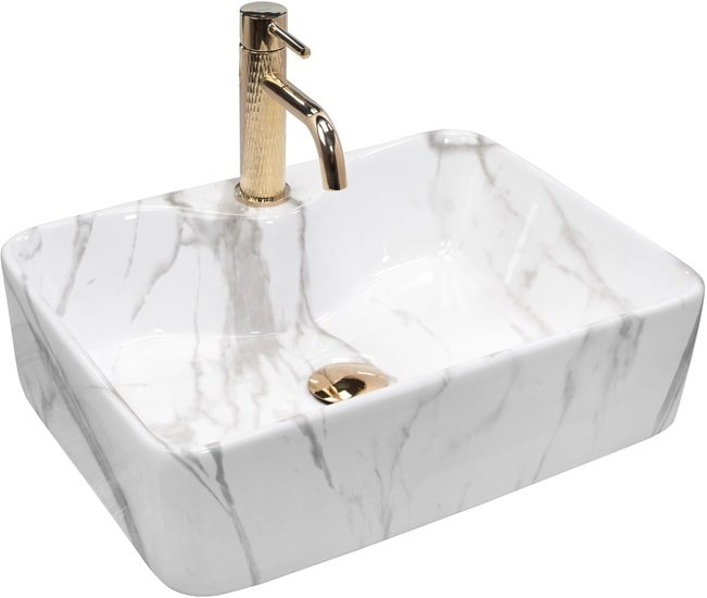 Умывальник Rea Kelly (мрамор) - фото