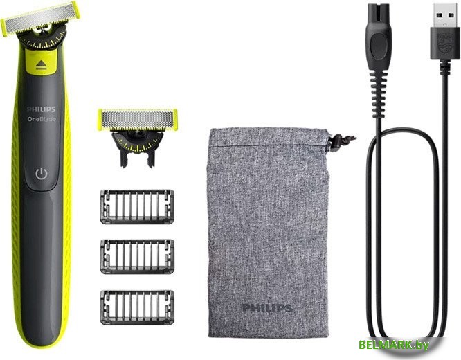 Универсальный триммер Philips OneBlade 360 Face QP2724/31 - фото