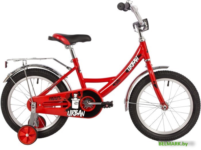 Детский велосипед Novatrack Urban 16 2022 163URBAN.RD22 (красный) - фото