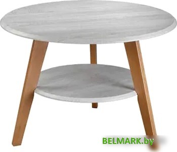 Журнальный столик Мебелик BeautyStyle 17 (дуб дымчатый/бук) - фото