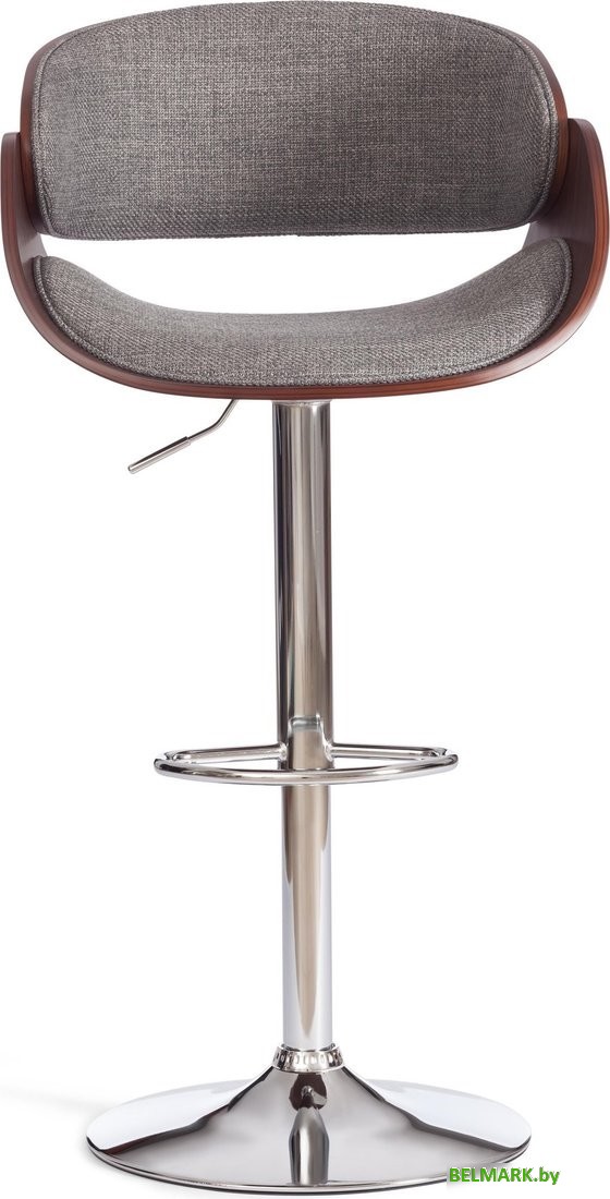 Стул TetChair Lando (серый/орех/хром) - фото2