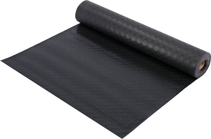 Ковровая дорожка Vortex Пятачки 90x1000 22167 (черный) - фото2