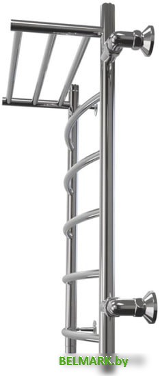 Полотенцесушитель Granula Классик, с полочкой боковое подключение правое 50х100 см - фото2