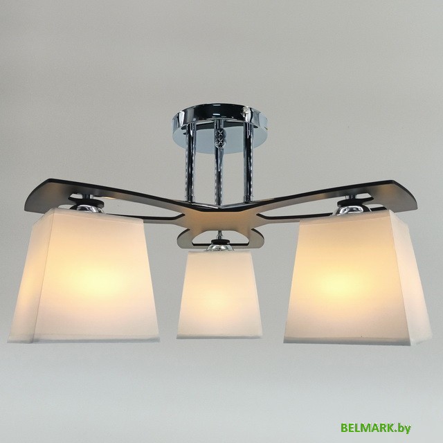 Люстра средней высоты Aitin Pro НПБ 02-3х60-101 DA5102/3C (белый) - фото2