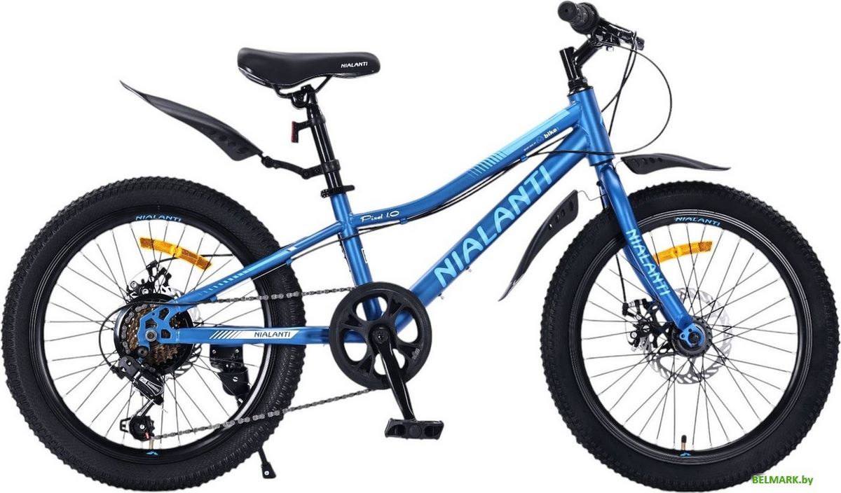 Детский велосипед Nialanti Pixel 1.0 MD 2025 (синий) - фото