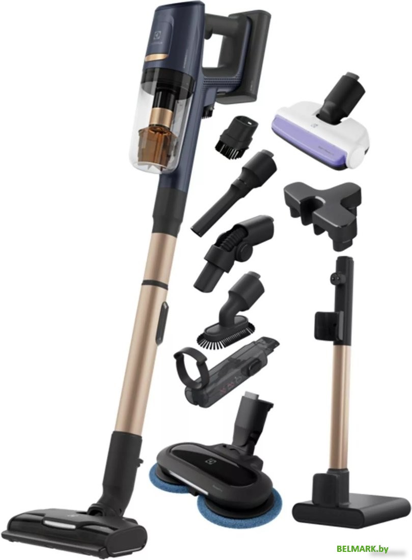 Вертикальный пылесос с влажной уборкой Electrolux Power Hygienic 800 EP81HB25WU - фото