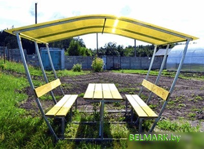 Беседка КомфортПром Тюльпан (3 м) - фото