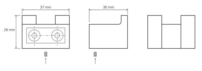 Крючок для ванны Bemeta Nero 135006230 - фото2