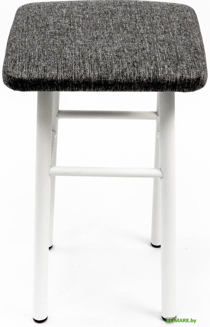 Табурет ВВР Классик (серый/белый, рогожка) - фото2