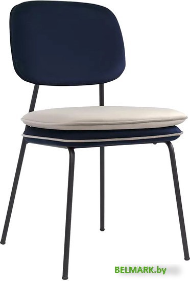Стул Bergenson Bjorn Pea BB0000691 (темно-синий/бежевый) - фото