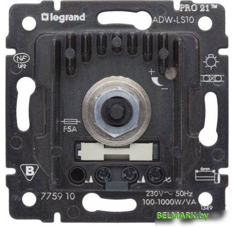 Светорегулятор (диммер) Legrand Pro 21 775910 - фото