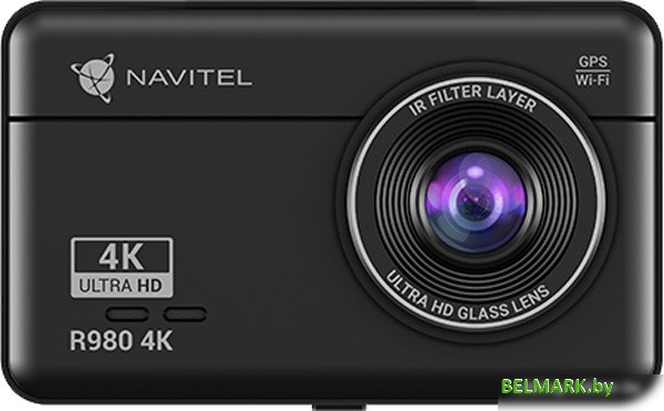 Видеорегистратор-GPS информатор (2в1) NAVITEL R980 4K - фото