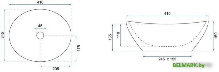 Умывальник Rea Sofia U0133 - фото2
