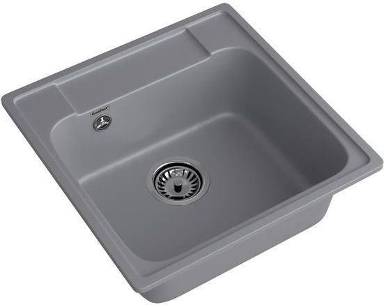 Кухонная мойка GranFest QUARZ GF-Z48 (темно-серый) - фото2
