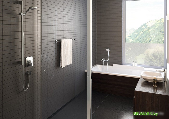 Душевой гарнитур Hansgrohe Croma Select E Multi [26590400] - фото2