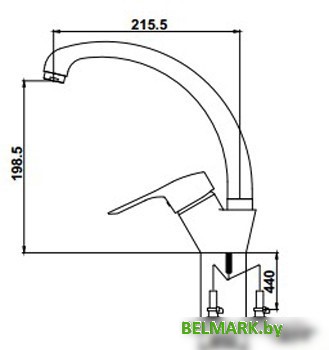 Смеситель Kaiser City [21044] - фото2