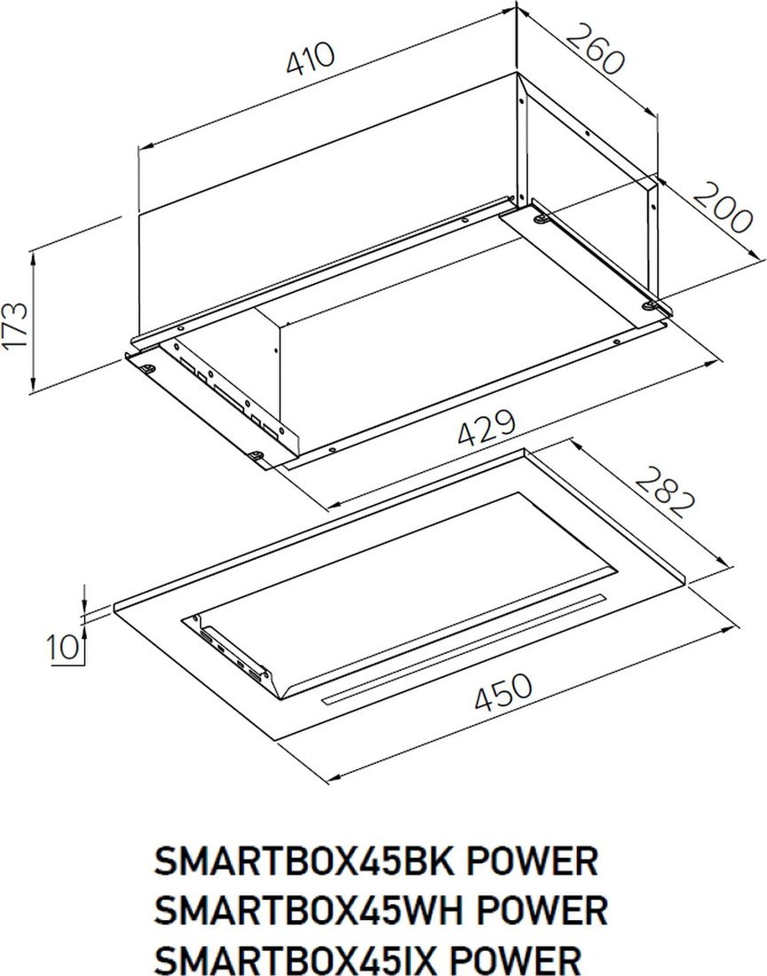 Кухонная вытяжка Meferi SMARTBOX52IX Power - фото2