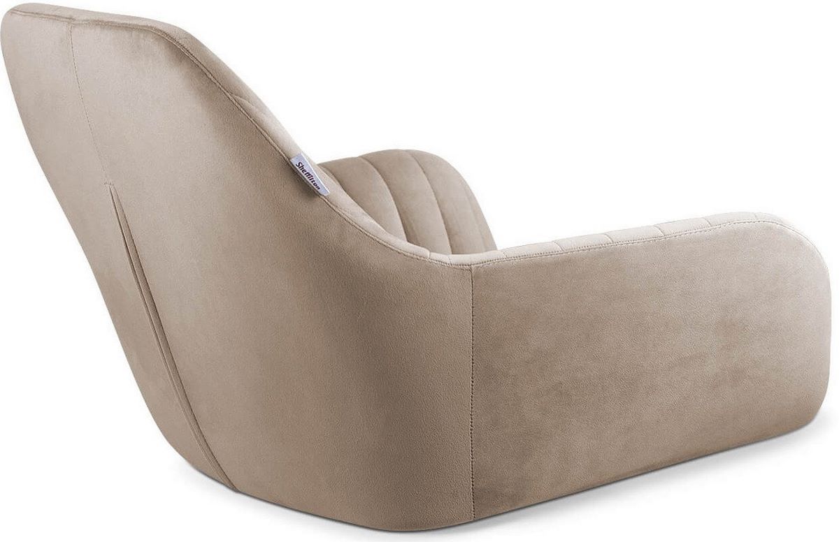 Стул Sheffilton SHT-ST38-1/S128 (латте/хром/белый муар) - фото2