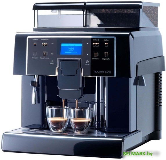 Эспрессо кофемашина Saeco Aulika EVO Black - фото