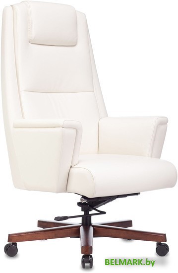 Кресло Бюрократ Duke (белый) - фото
