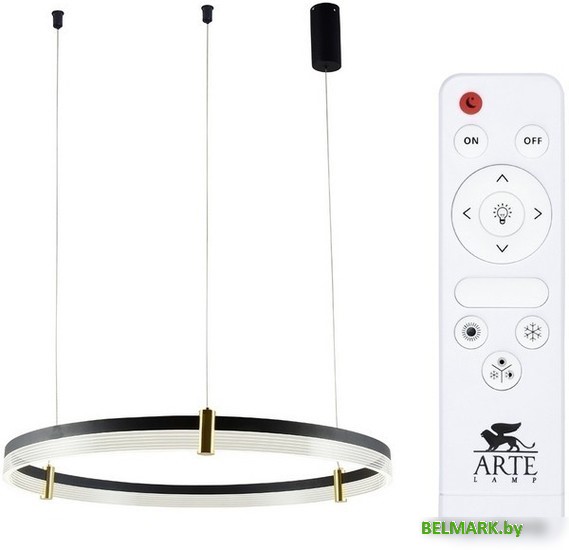 Подвесная люстра Arte Lamp Mercury A2183SP-1BK - фото