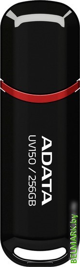 USB Flash ADATA UV150 256GB (черный) - фото