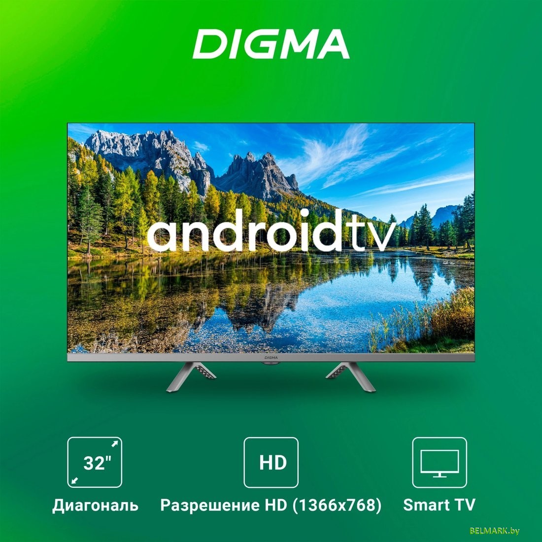 Телевизор Digma DM-LED32SBB39 - фото2