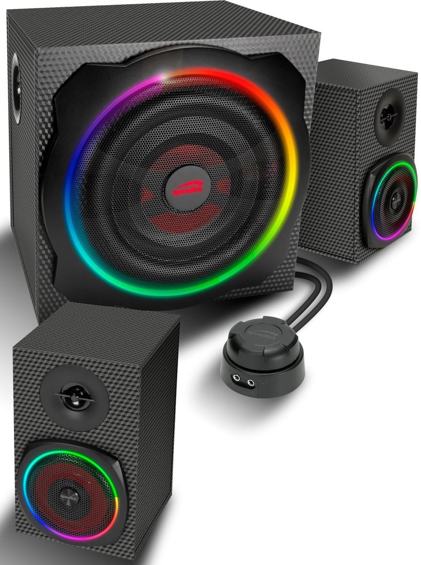 Акустика SPEEDLINK Gravity Carbon RGB 2.1 - фото2