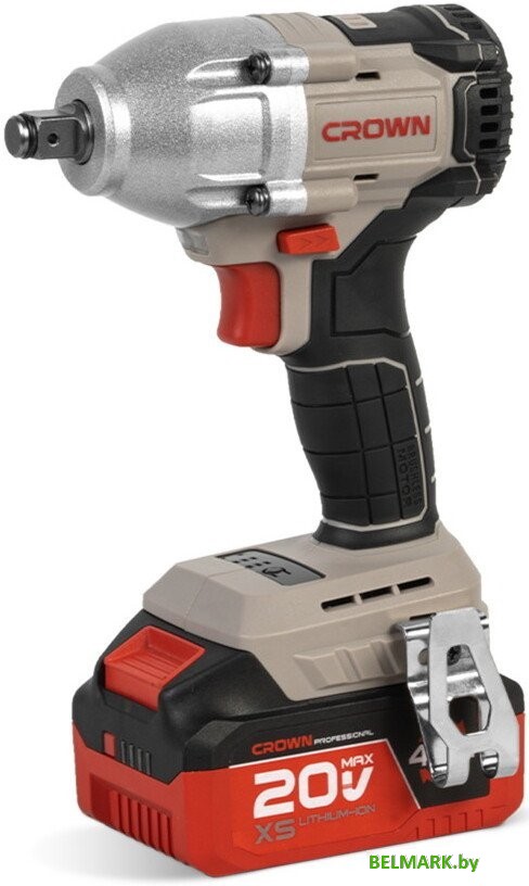Гайковерт Crown CT22043XS-4 BMC (с 2-мя АКБ, кейс) - фото