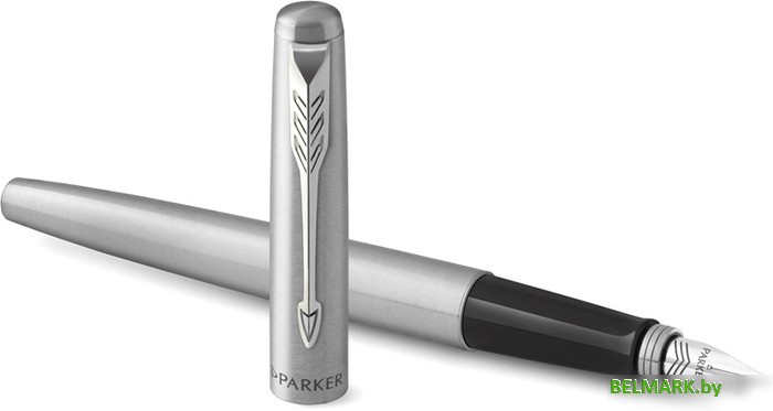 Ручка перьевая Parker Jotter Stainless Steel CT 2030946 - фото2