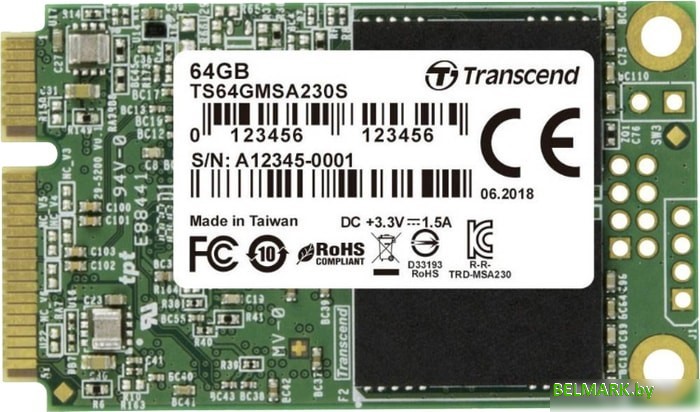 SSD Transcend 230S 64GB TS64GMSA230S - фото