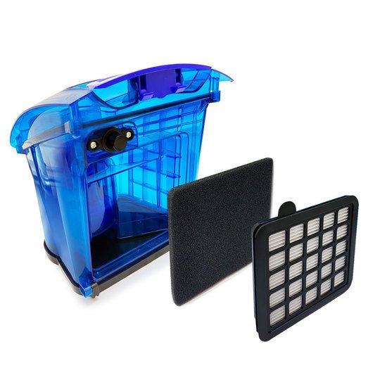 Пылесос Ginzzu VS437 (черный/синий) - фото2