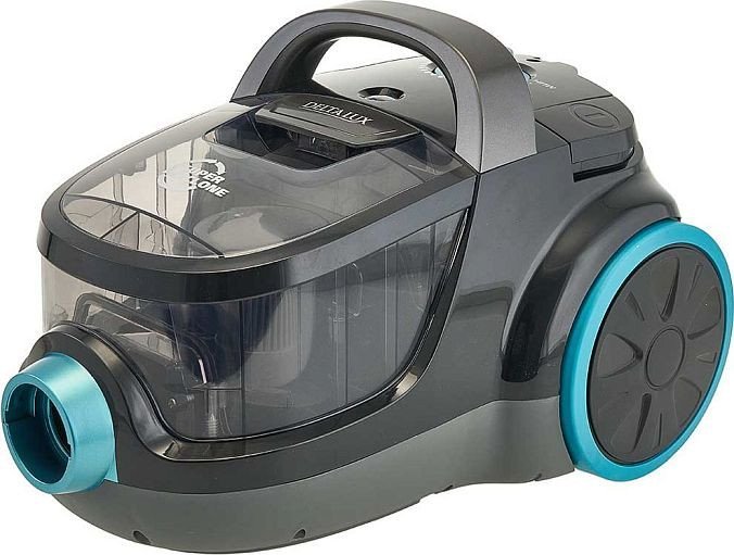 Пылесос Delta Lux DL-0836 (черный/бирюзовый) - фото2