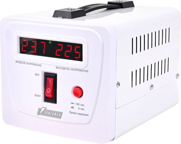 Стабилизатор напряжения Powerman AVS 500 E - фото