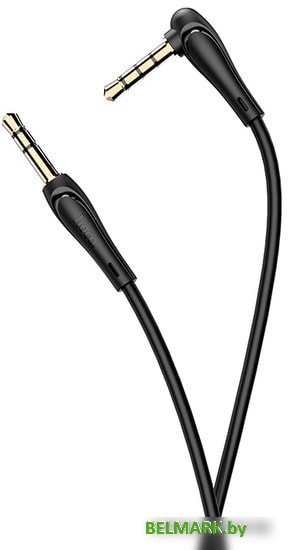 Кабель Hoco UPA15 3.5мм - 3.5мм с микрофоном (1 м, черный) - фото2