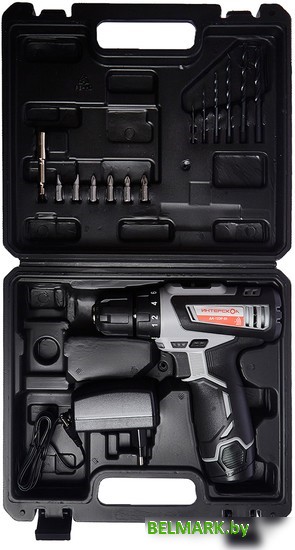 Дрель-шуруповерт Интерскол ДА-12ЭР-01 (с 1-им АКБ, кейс) - фото