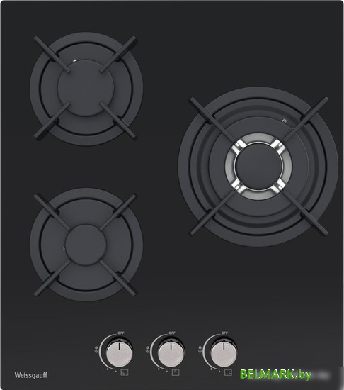Варочная панель Weissgauff HGG 451 BGh Nano Glass - фото