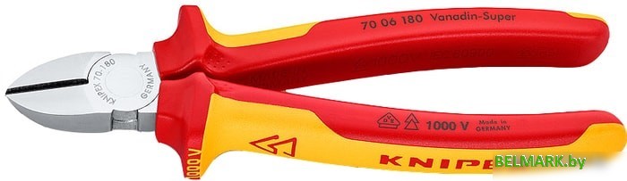 Кусачки боковые (бокорезы) Knipex 70 06 180 - фото