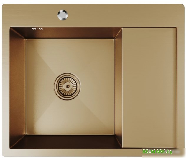 Кухонная мойка Mixline Pro 552925 (бронза, с сифоном) - фото