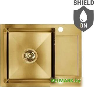 Кухонная мойка Laveo Marmara Sam G13T (золотой) - фото