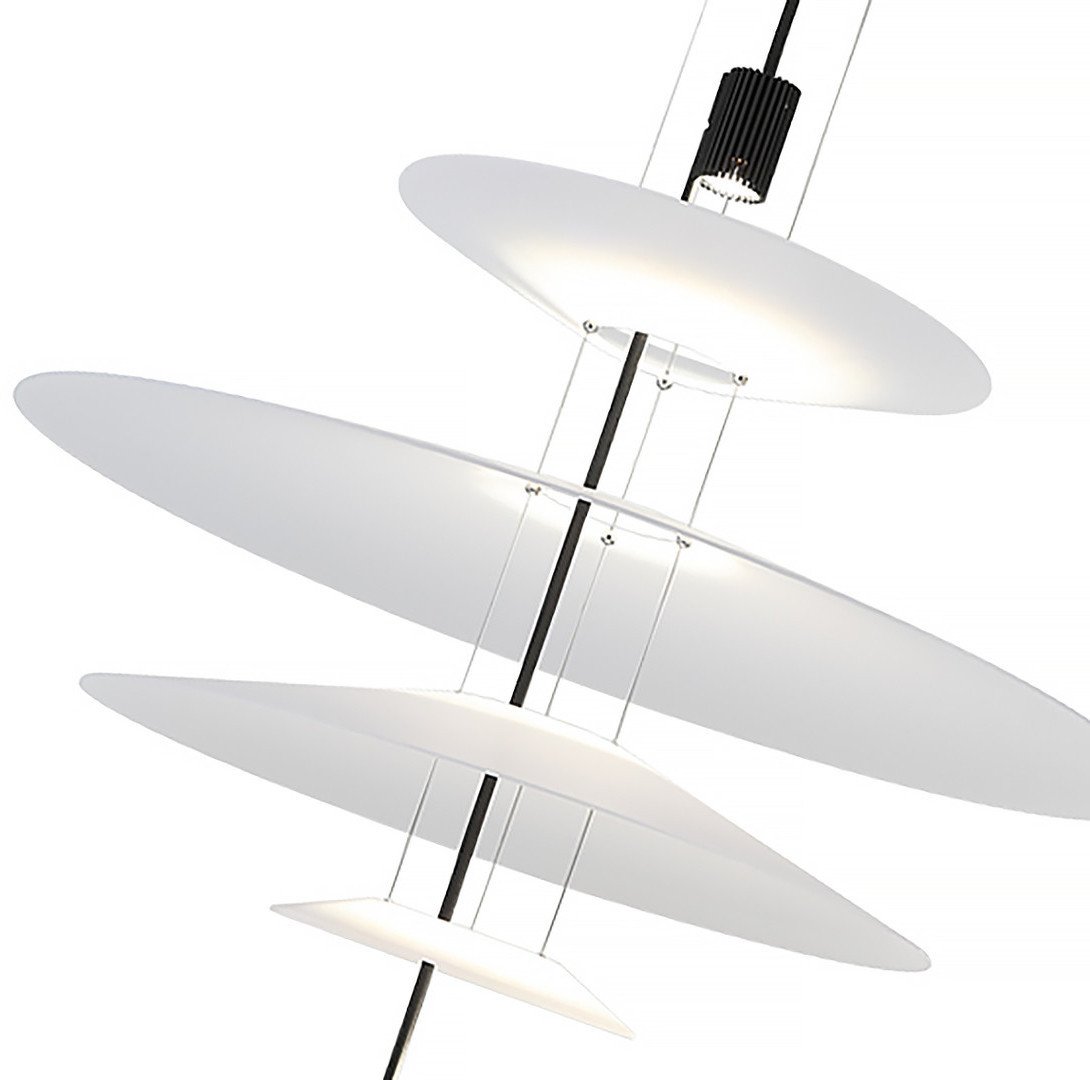 Подвесная люстра Kinklight Гида 08403-36+50+68+21.19(01) (черный) - фото2