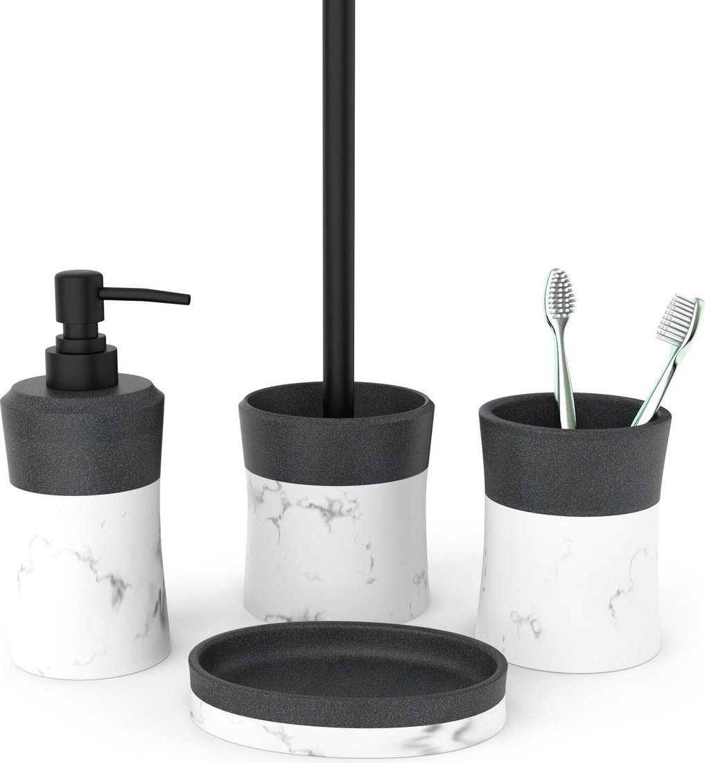 Аксессуары для ванной и туалета FORA Ever (4 предмета) - фото