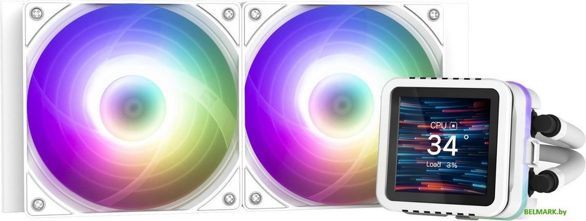 Система жидкостного охлаждения для процессора Zalman Alpha2 DS A24 (белый) - фото