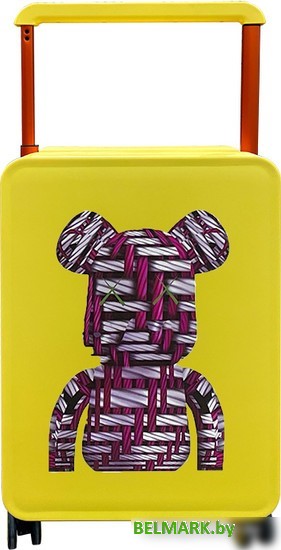 Чемодан DoubleW 005# (M, желтый) - фото2