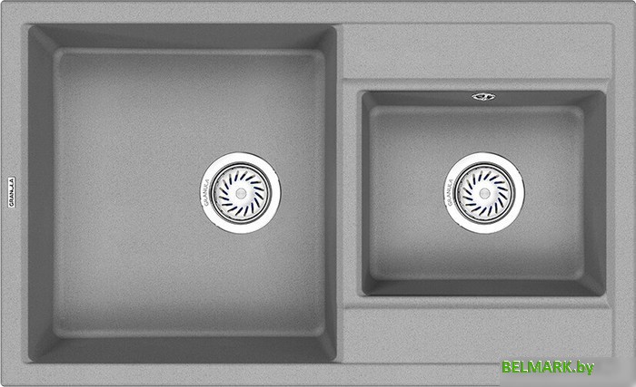 Кухонная мойка Granula GR-8201 (базальт) - фото