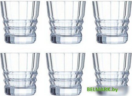 Набор стаканов для виски Cristal d'Arques Architecte Q4353 - фото