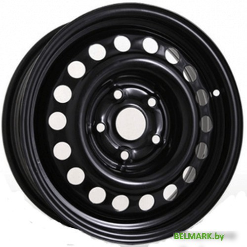 Штампованные диски TREBL 9228T 16x6.5" 5x114.3мм DIA 67.1мм ET 46мм black - фото